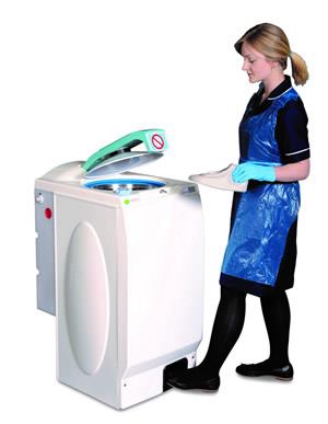 ‘Touchless’ disposal from updated machine