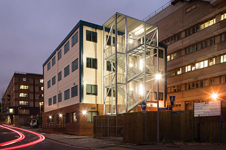 Four-storey, £2 m building completed in under five months