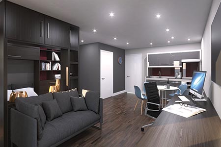 £16.4m staff accommodation project underway