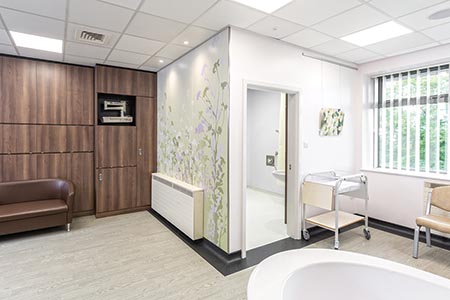 ‘Home-from-home’ feel flooring for birthing centre