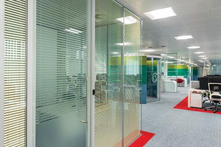 Twin-glazed system can support various glass types