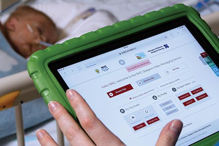 Video service ‘connects’ parents with child’s progress
