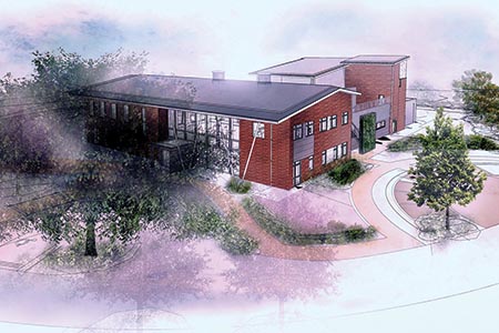 Perfect grounding for new cancer centre