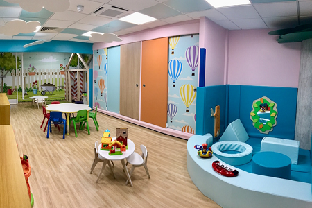 Young patients see their designs come to life in new hospital playroom