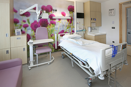 Acrovyn by Design brings art into wards at new RNOH Stanmore Building 