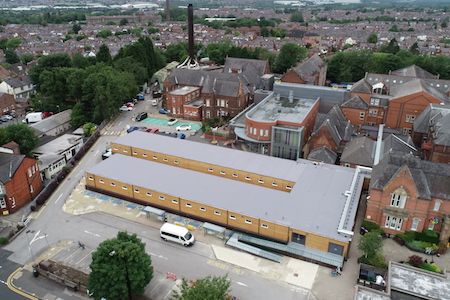 Trio of offsite-built ward buildings to be completed this month