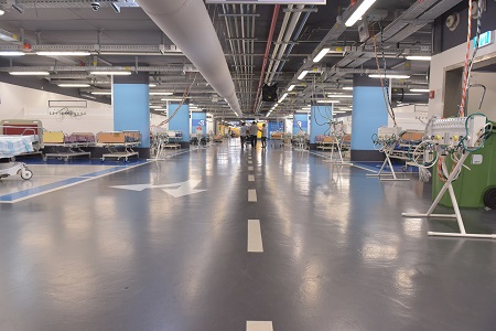 Rambam opens Israel’s largest COVID-19 facility underground 