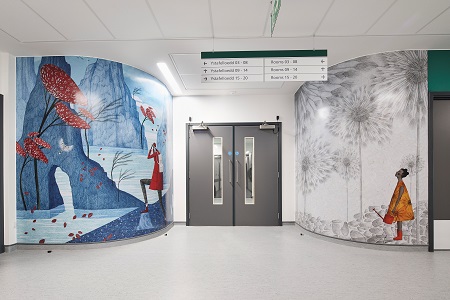 Gradus ‘bespoke’ wall protection for Grange University Hospital  