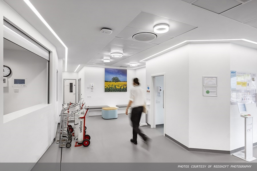 Bespoke lighting for expanded Chelsea & Westminster facilities 
