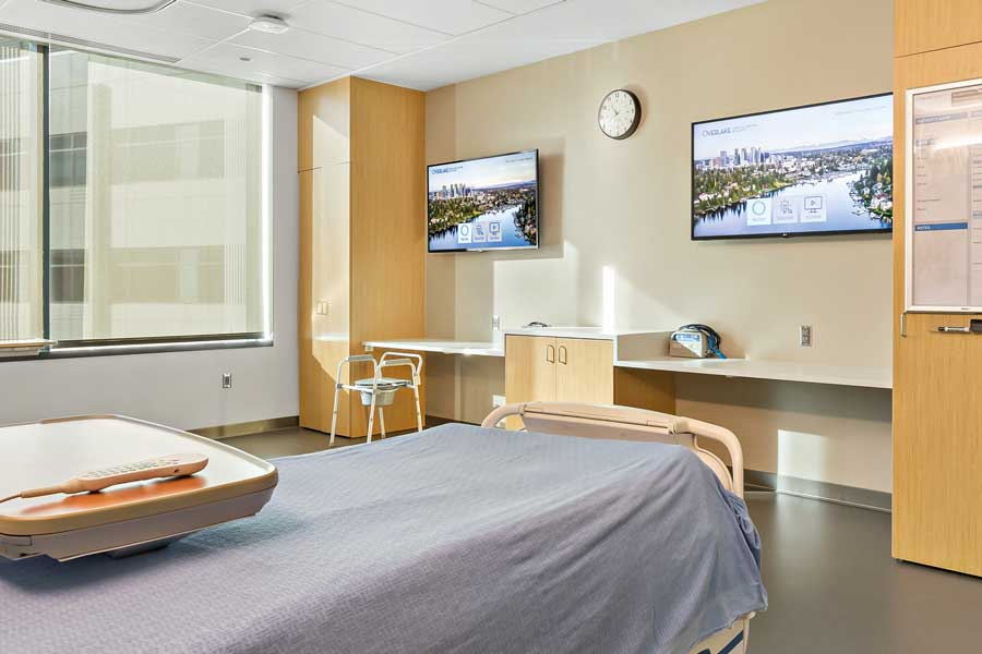 Digital signage improving patient and staff experience