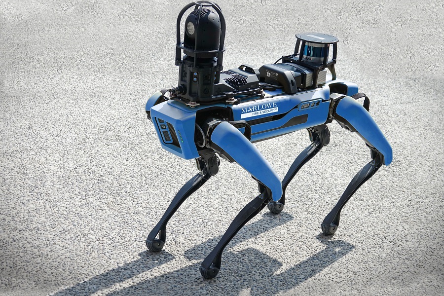 Robotic dog’s surveillance capabilities on show at FM event