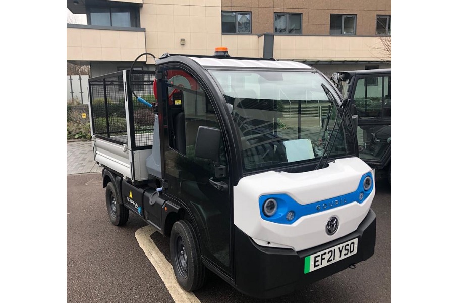 Electric vehicle shows its benefits at Lancashire hospital