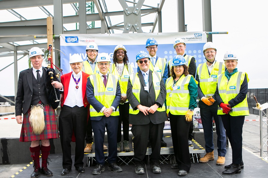 Piper welcomes guests to ‘topping out’ at Bournemouth’s BEACH Building