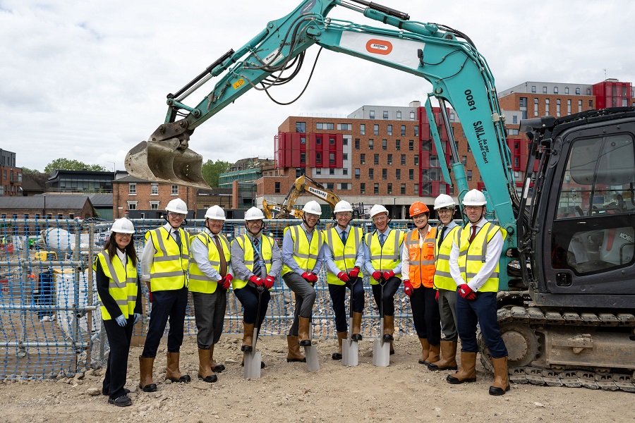 Event marks start of construction of new eye care and research centre