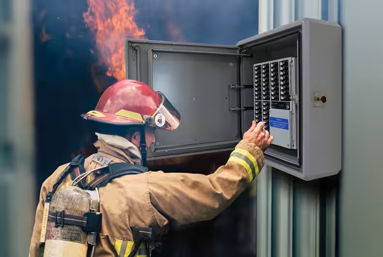 Fire alert system designed with high-rise structures in mind
