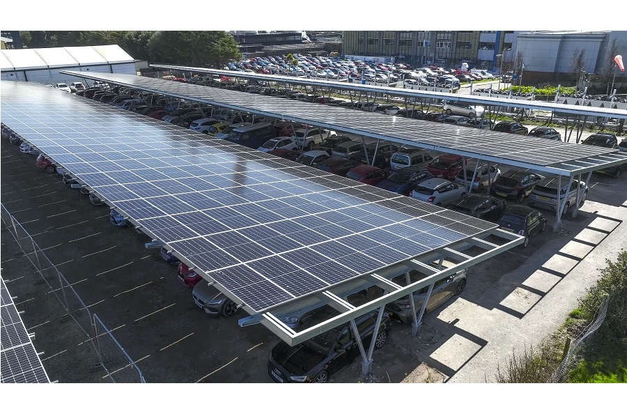 Solar car park to deliver 1,000 MWh of electricity annually
