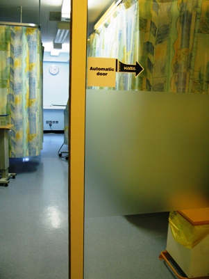 Privacy and dignity enhanced by bespoke Kaba doors