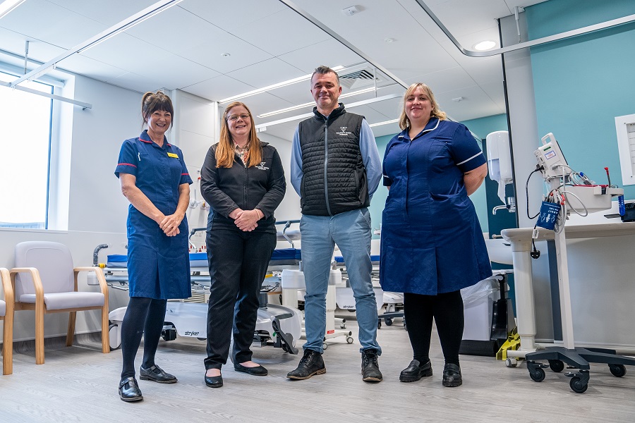 Work completes on £4.8 m endoscopy suites at Montagu Hospital