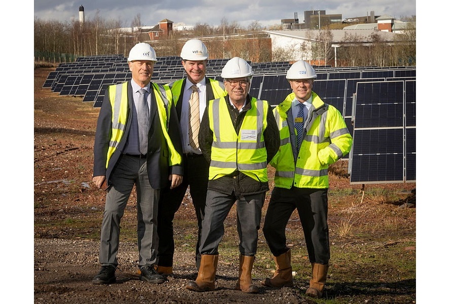 Solar farm the size of three football pitches to operational this month
