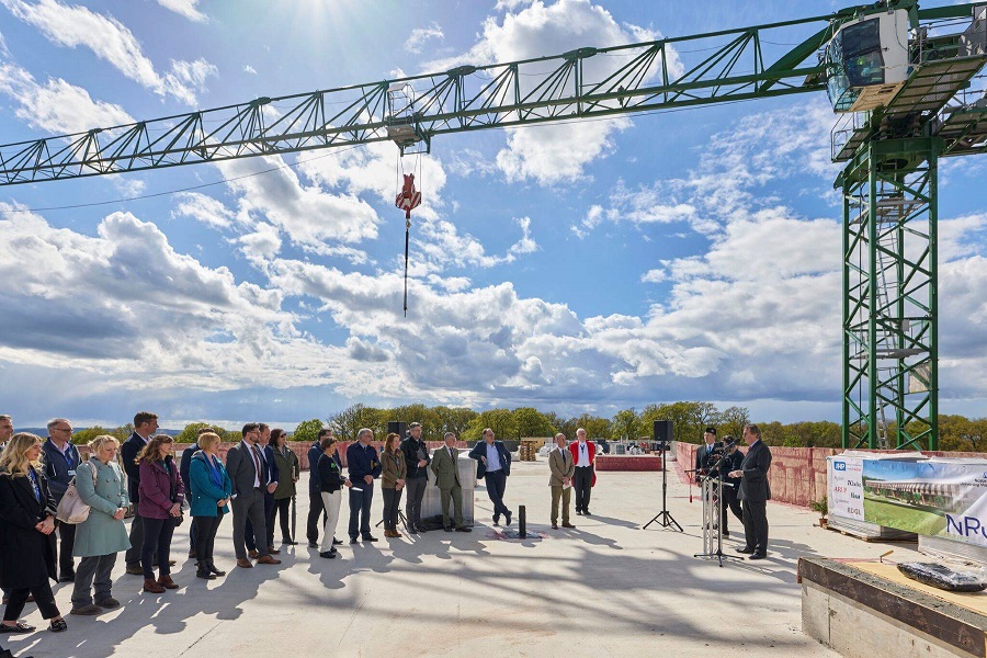 Topping out for National Rehabilitation Centre