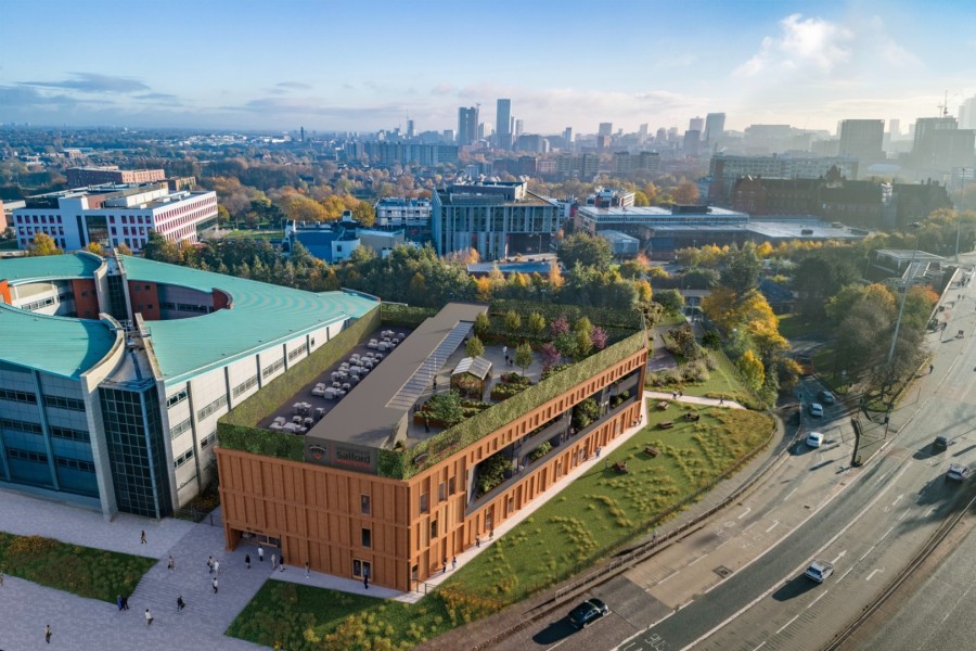 Kier to deliver University of Salford’s new  ‘all-electric’ £40.7 m Health Building