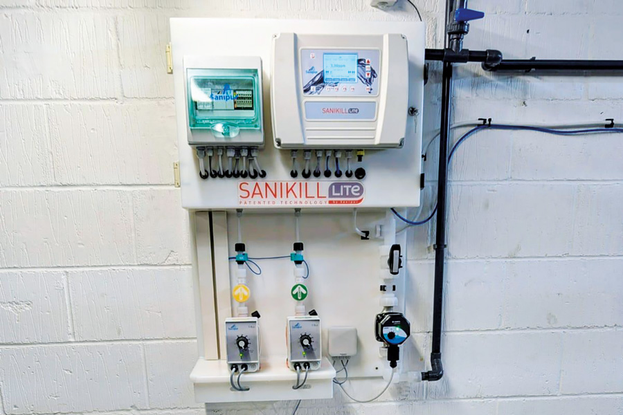 Legionella control in hospital water systems