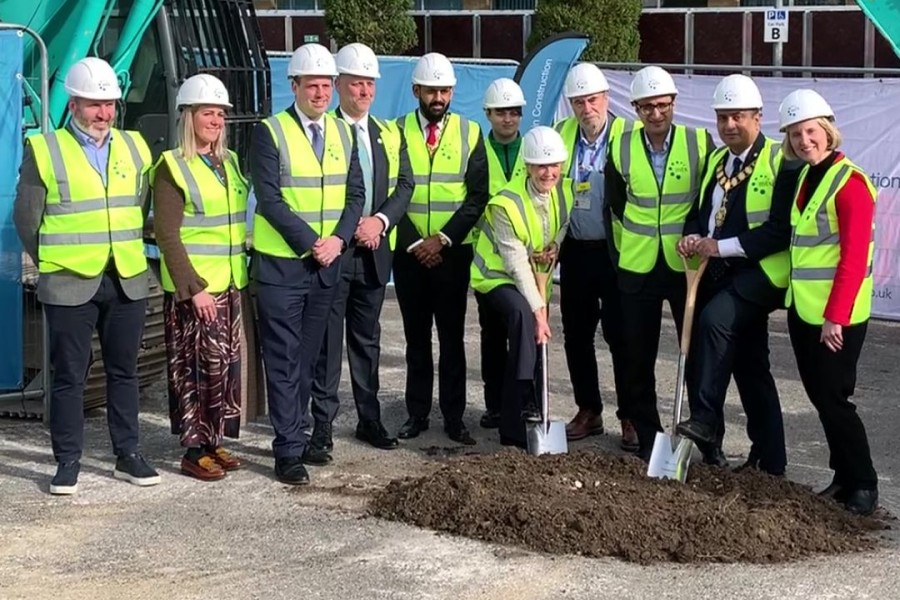 Groundbreaking ceremony for new Wycombe Hospital building 