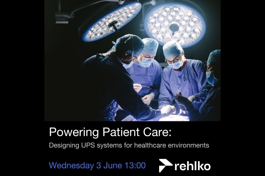 Critical power protection for hospitals: free Rehlko webinar
