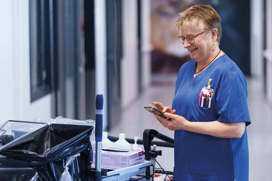 Infrastructure: digitising the last mile of care