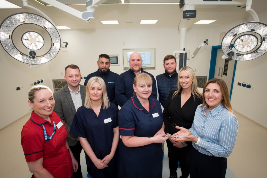 New temporary theatre for Doncaster Royal Infirmary