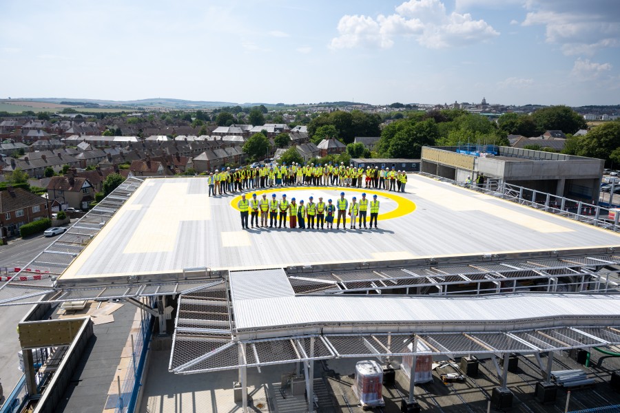 Landmark moment for new Dorset Emergency Department