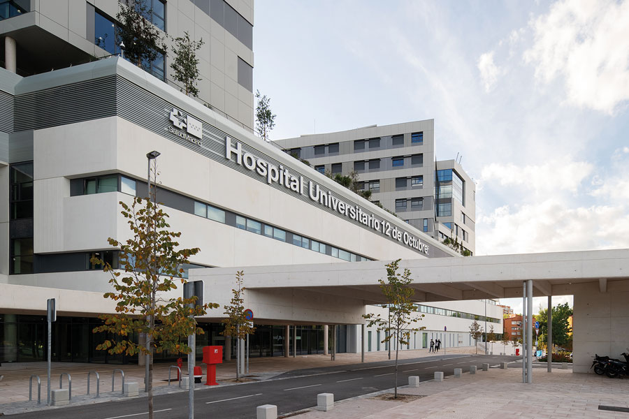 Contemporary healthcare architecture in Spain