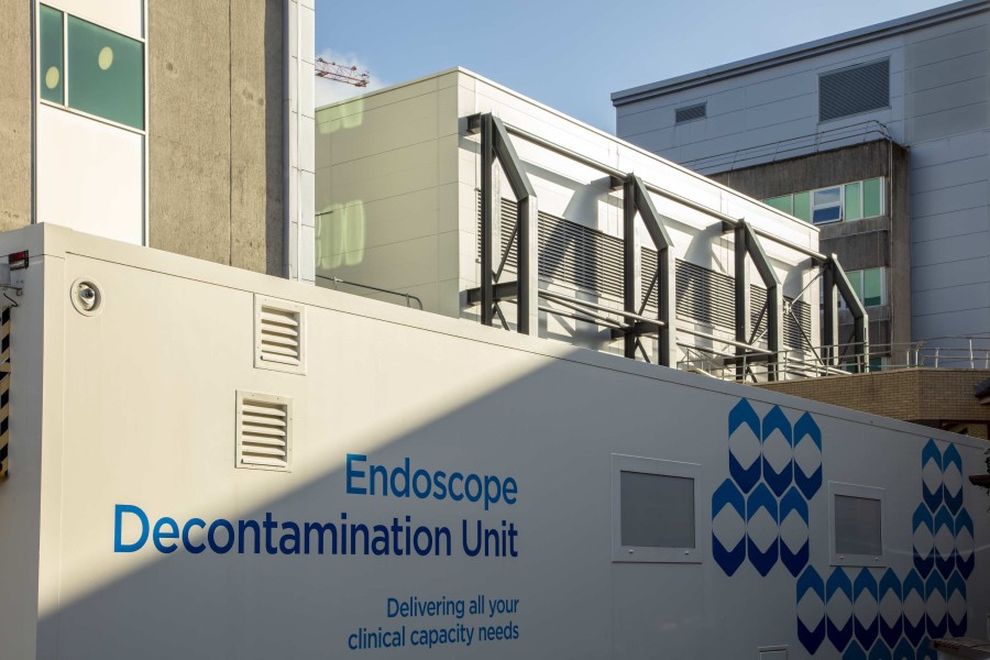 Mobile endoscope decontamination unit installed at Welsh hospital